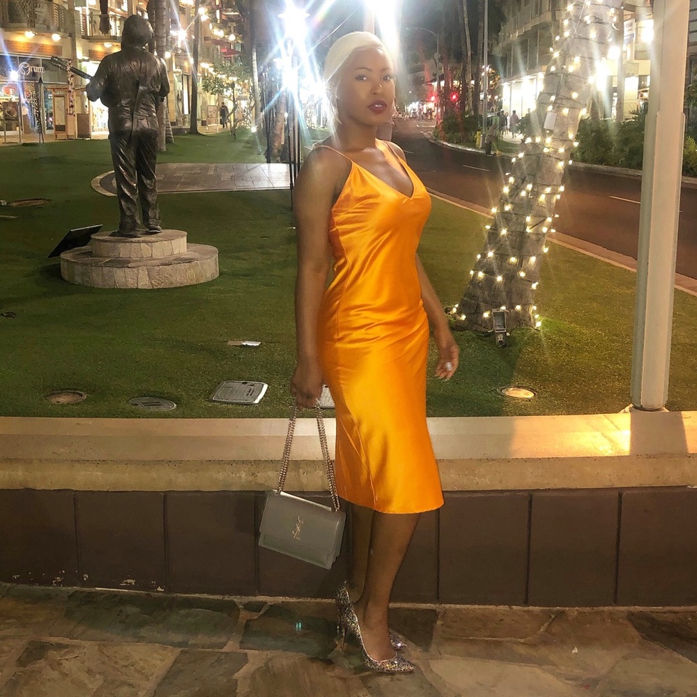 Zara Orange dress